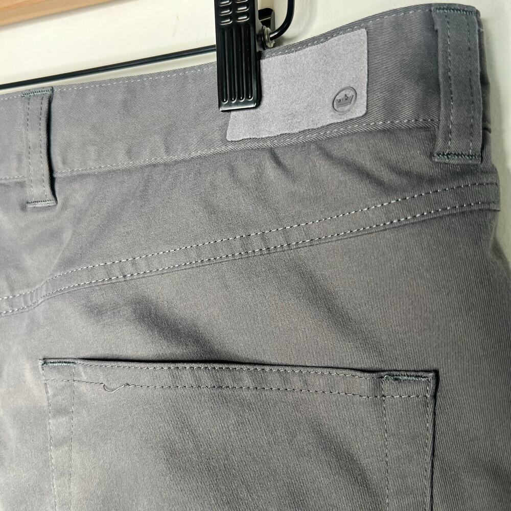 Peter Millar Grey Performance Pants Size 36/32 - Picture 6 of 8